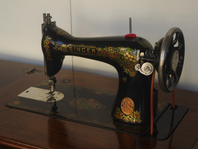 SINGER 15 シンガー製 豪華テーブル 家庭用足踏みミシン