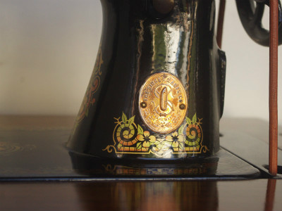 SINGER 15 シンガー製 豪華テーブル 家庭用足踏みミシン