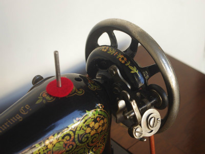 SINGER 15 シンガー製 豪華テーブル 家庭用足踏みミシン