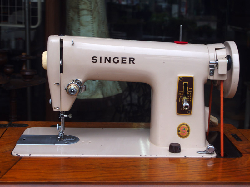 シンガー　227u　SINGER　アンティーク　ミシン No.730 SINGER 227U シンガー製 家庭用足踏みミシン