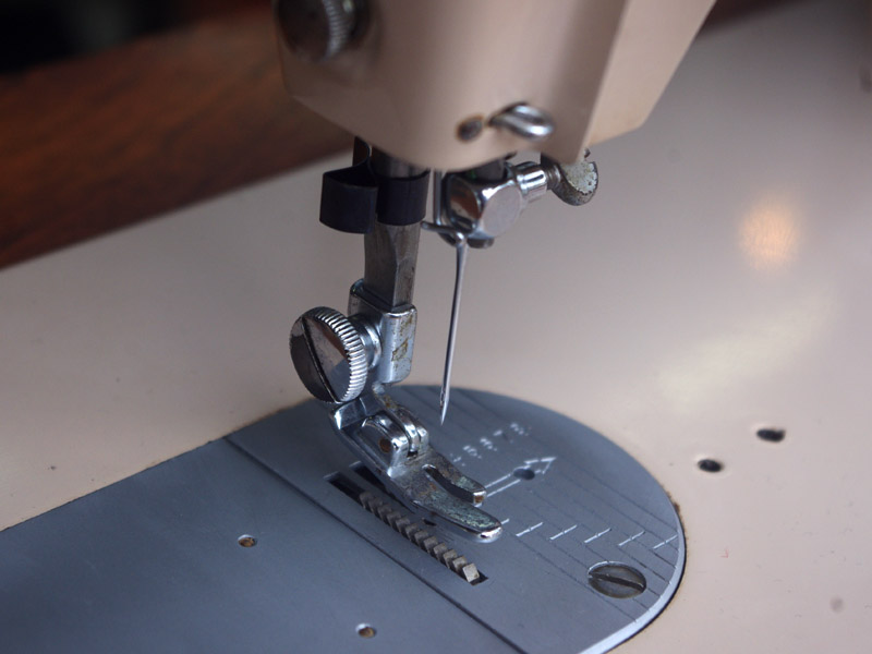 No.730 SINGER 227U シンガー製 家庭用足踏みミシン：アンティーク