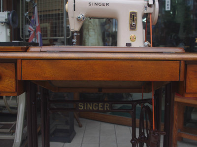 SINGER 227U シンガー製 家庭用足踏みミシン