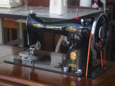 SINGER 15U シンガー製 家庭用足踏みミシン