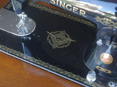 SINGER 15U シンガー製 家庭用足踏みミシン