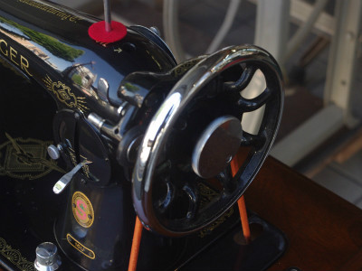SINGER 15U シンガー製 家庭用足踏みミシン