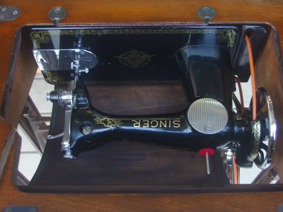 SINGER 15U シンガー製 家庭用足踏みミシン