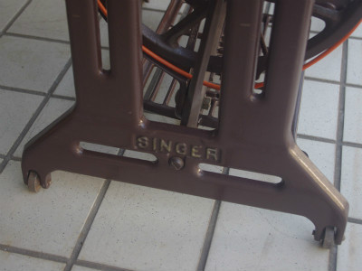 SINGER 15U シンガー製 家庭用足踏みミシン