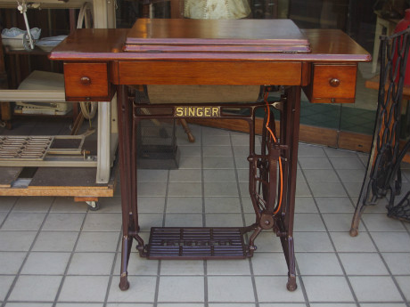 SINGER 15U シンガー製 家庭用足踏みミシン