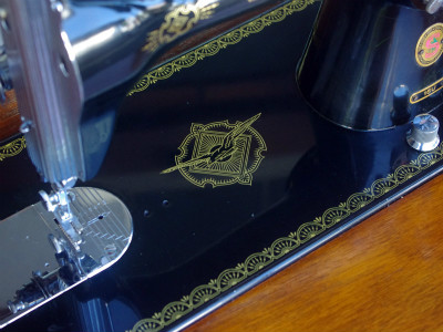 SINGER 15U シンガー製 家庭用足踏みミシン