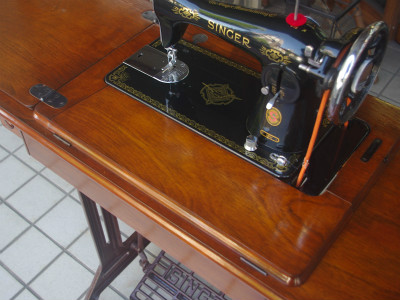 SINGER 15U シンガー製 家庭用足踏みミシン