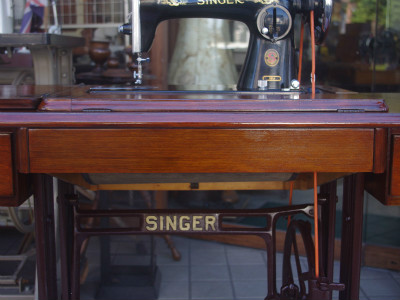 SINGER 15U シンガー製 家庭用足踏みミシン