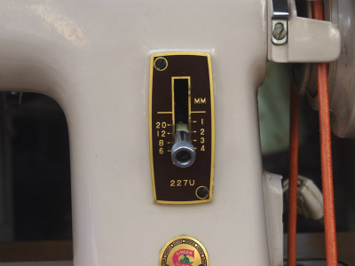 SINGER 227U シンガー製 家庭用足踏みミシン