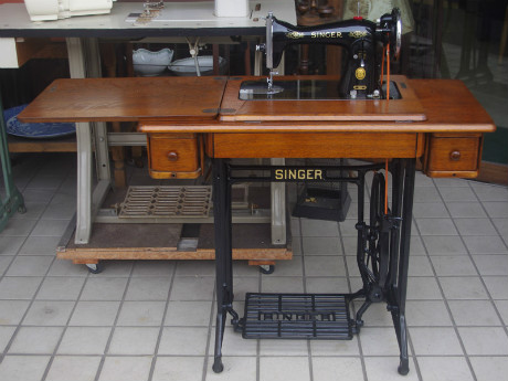 SINGER 15U シンガー製 家庭用足踏みミシン