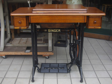 SINGER 15U シンガー製 家庭用足踏みミシン