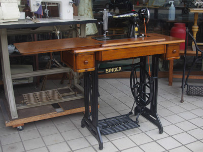 SINGER 15U シンガー製 家庭用足踏みミシン