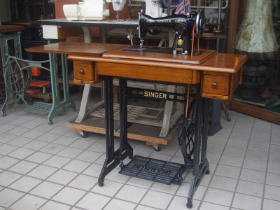 SINGER 15U シンガー製 家庭用足踏みミシン