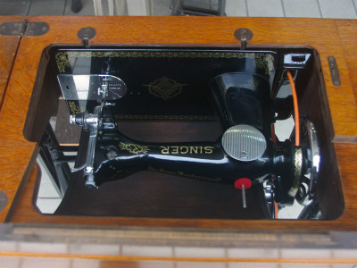 SINGER 15U シンガー製 家庭用足踏みミシン