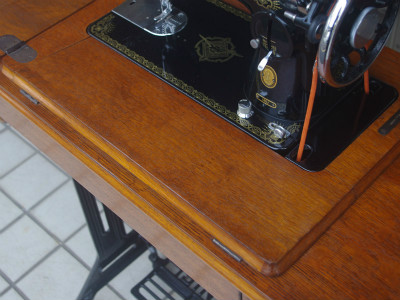 SINGER 15U シンガー製 家庭用足踏みミシン