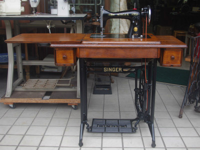 No.739 SINGER 15U シンガー製 家庭用足踏みミシン