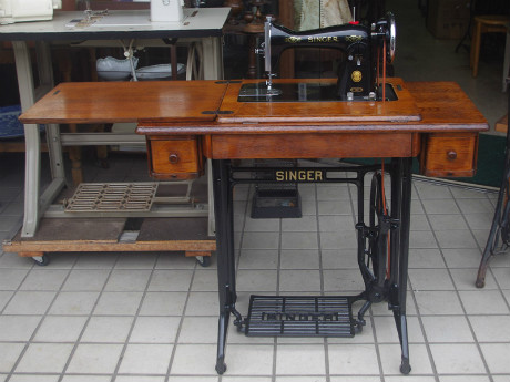 SINGER 15U シンガー製 家庭用足踏みミシン