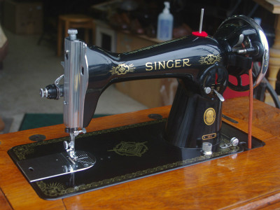 SINGER 15U シンガー製 家庭用足踏みミシン