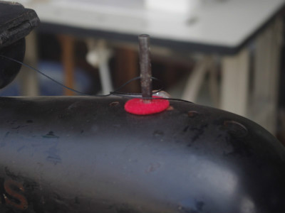 PINES パイン製 工業用極厚物縫い 足踏みミシン