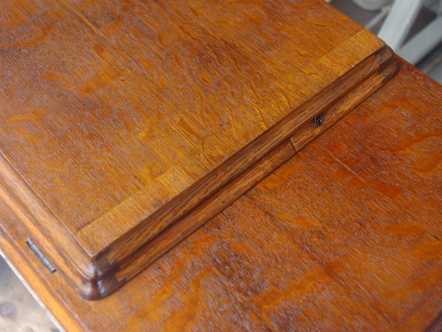 SINGER 15K シンガー製 薔薇ブーケ柄 鋳物網脚の足踏みミシン