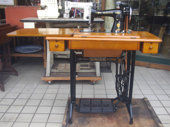 SINGER 15U シンガー製 家庭用足踏みミシン