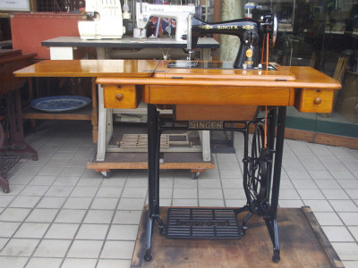 SINGER 15U シンガー製 家庭用足踏みミシン