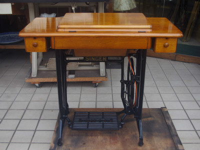 SINGER 15U シンガー製 家庭用足踏みミシン