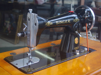 SINGER 15U シンガー製 家庭用足踏みミシン