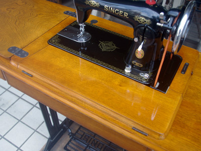 SINGER 15U シンガー製 家庭用足踏みミシン