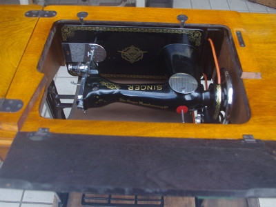 SINGER 15U シンガー製 家庭用足踏みミシン