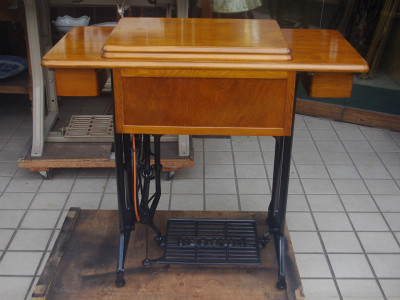SINGER 15U シンガー製 家庭用足踏みミシン