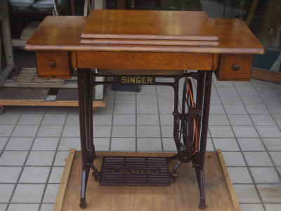 SINGER 15U シンガー製 家庭用足踏みミシン