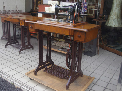 SINGER 15U シンガー製 家庭用足踏みミシン