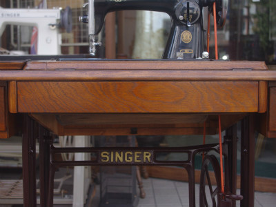 SINGER 15U シンガー製 家庭用足踏みミシン