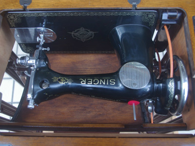 SINGER 15U シンガー製 家庭用足踏みミシン