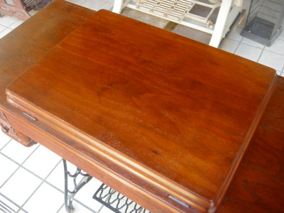 SINGER 15K シンガー製 2段引き出しの足踏みミシン