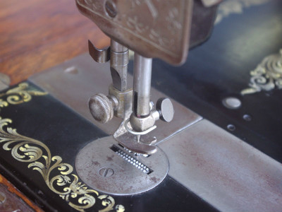 幻級！？ SINGER 128K シンガー製 足踏み・手回し兼用ミシン 超希少個体