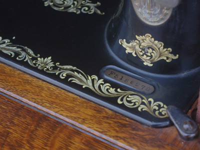 幻級！？ SINGER 128K シンガー製 足踏み・手回し兼用ミシン 超希少個体