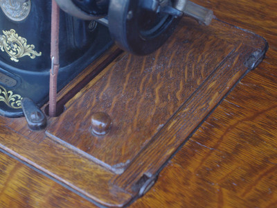 幻級！？ SINGER 128K シンガー製 足踏み・手回し兼用ミシン 超希少個体