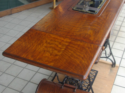 幻級！？ SINGER 128K シンガー製 足踏み・手回し兼用ミシン 超希少個体