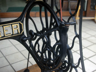 幻級！？ SINGER 128K シンガー製 足踏み・手回し兼用ミシン 超希少個体