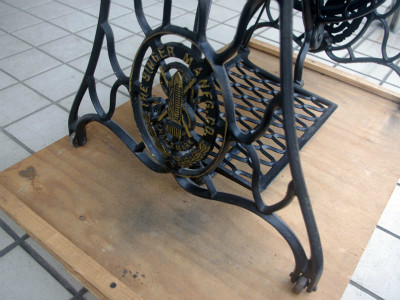 幻級！？ SINGER 128K シンガー製 足踏み・手回し兼用ミシン 超希少個体