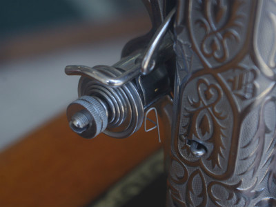 BROTHER ブラザー製 ライト付 家庭用足踏みミシン