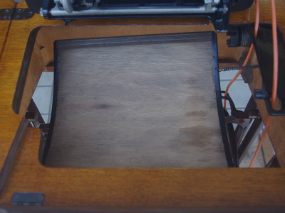 BROTHER ブラザー製 ライト付 家庭用足踏みミシン