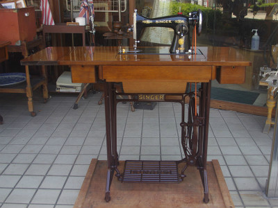 SINGER 15U シンガー製 家庭用足踏みミシン