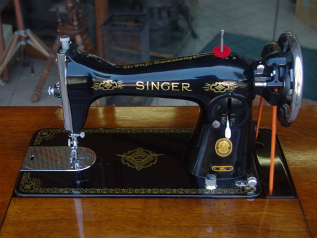 SINGER 15U シンガー製 家庭用足踏みミシン