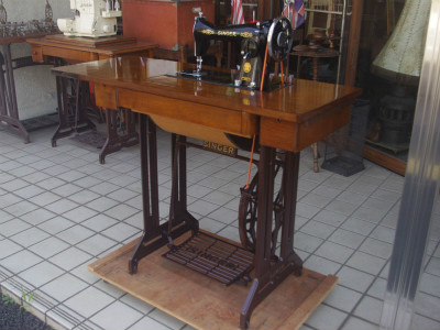 SINGER 15U シンガー製 家庭用足踏みミシン